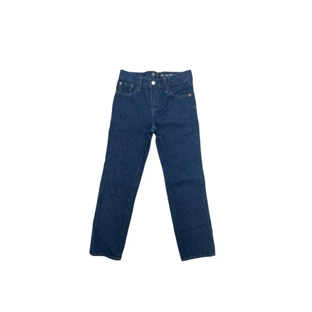 Gap Kids 90’s Straight Denim Jeans Sz 10 Blue